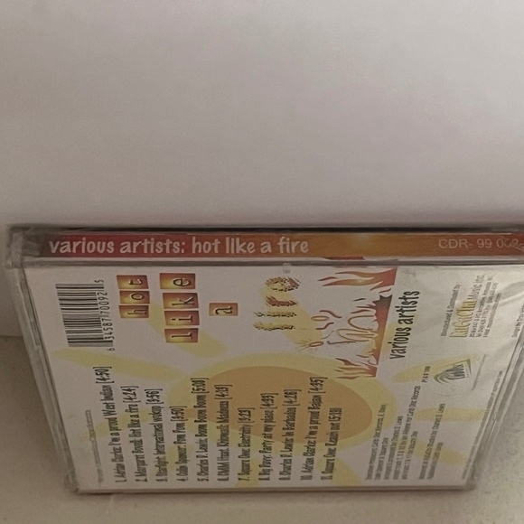 Various Artists Hot Like A Fire CD Starlight Square One Adrian Clarke - Picture 6 of 7